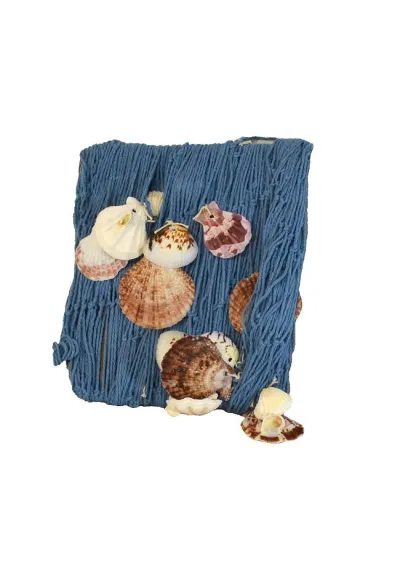 RED DE PESCA AZUL DECORATIVA 1x2 METROS