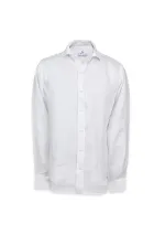 Camisa Fernando de Carcer lino blanca