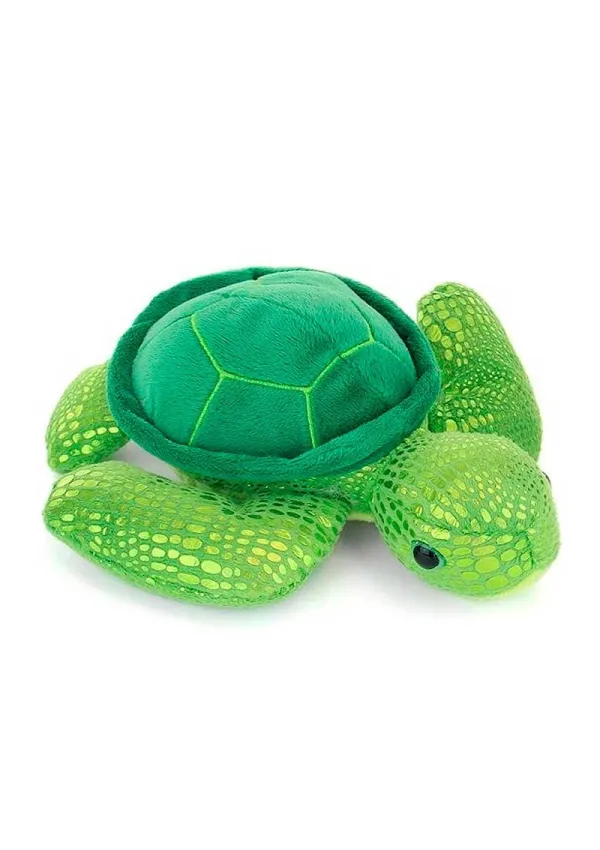 Green turtle plush toy