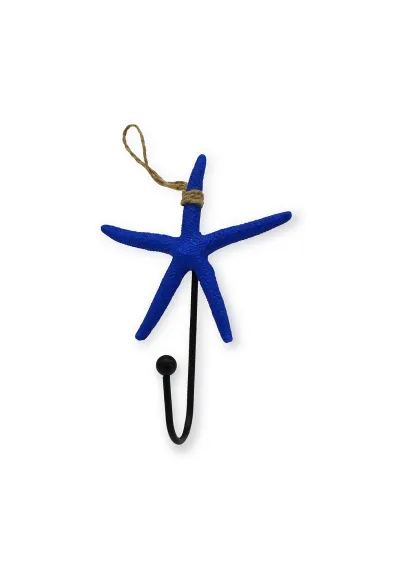 Navy blue starfish hanger