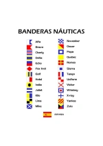 International code for nautical flags bracelet