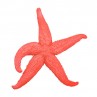 Decorative orange resin starfish