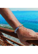 Bracelet with your name in nautical flags
