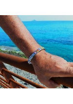 Bracelet with your name in nautical flags 2