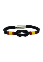 Pulsera nudo llano y bandera de España 2