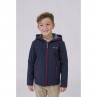 Navy blue Batela softshell for boy with sheerling