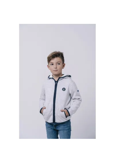 Chaqueta borreguito Batela para niño crudo