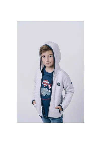 Off white Batela shearling jacket for boys 2
