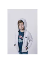 Off white Batela shearling jacket for boys 2