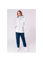 Batela women's raincoat with polar fleece 3