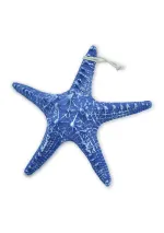 22cm Resin blue horn starfish