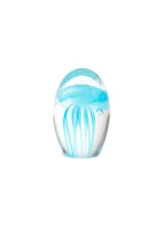 SMALL TURQUOISE JELLYFISH PAPERWEIGHT 2