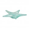 Green starfish paperweight
