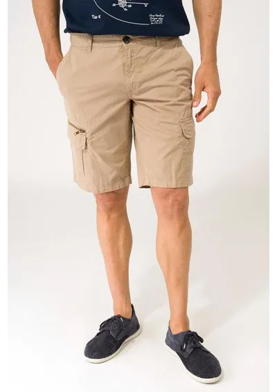Beige Batela cargo shorts for man
