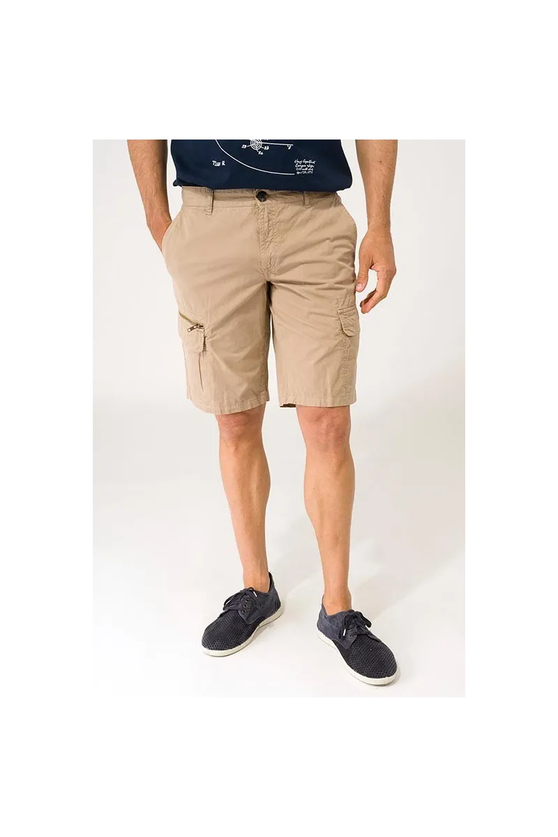 Bermuda Batela cargo de hombre beige