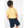 Camiseta Batela de niño amarilla con pulpo 2