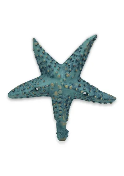 Green starfish cast hanger