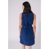 Blue Lyocell Women's Batela Sleeveless Dress 3