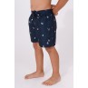 Batela boy's swimsuit with anchors and flags print 3