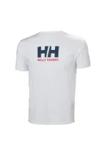 Camiseta Helly Hansen logo de hombre blanca