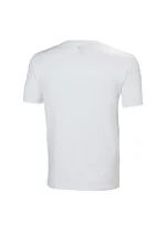 Camiseta Helly Hansen logo de hombre blanca 4