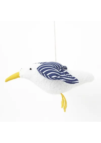 Hanging seagull plush