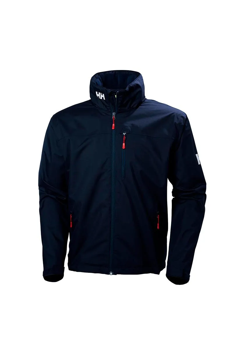 Chaqueta Crew de Helly Hansen azul marino con capucha