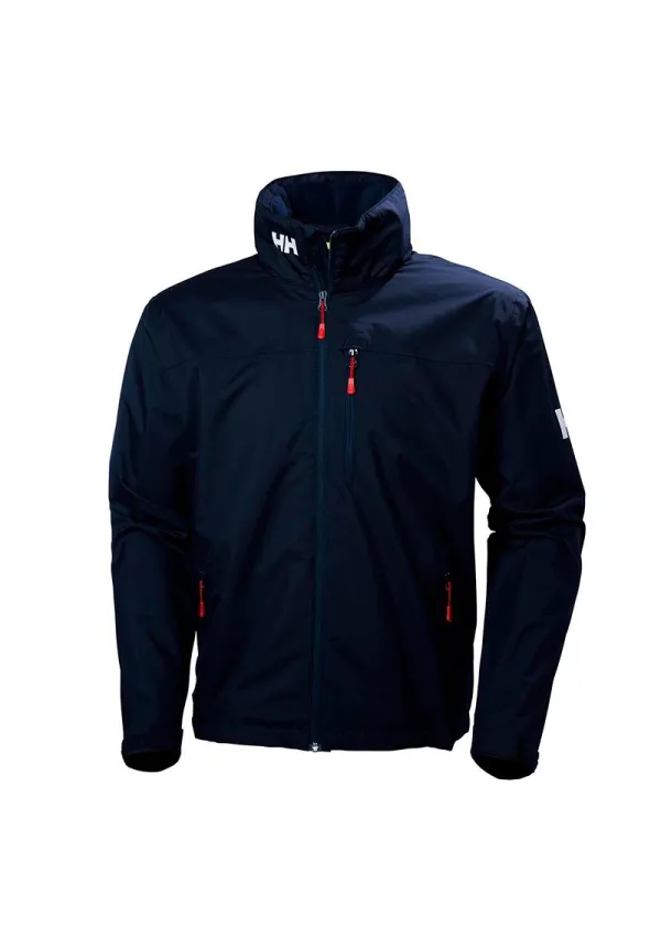 Chaqueta Crew de Helly Hansen azul marino con capucha Chaqueta Crew de Helly Hansen azul marino con capucha