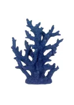 24cm blue resin coral