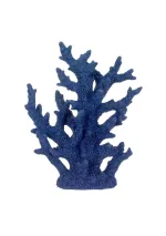 Coral azul de resina de 24cm