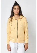 Yellow Batela jacket for women A2346