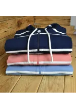 Striped navy Batela jacket A2284