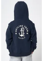 Chaqueta Batela de niño azul marino con ancla N2012 2