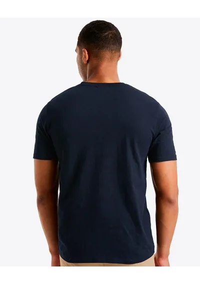 Camiseta Nautica con banderas náuticas navan azul marino 2