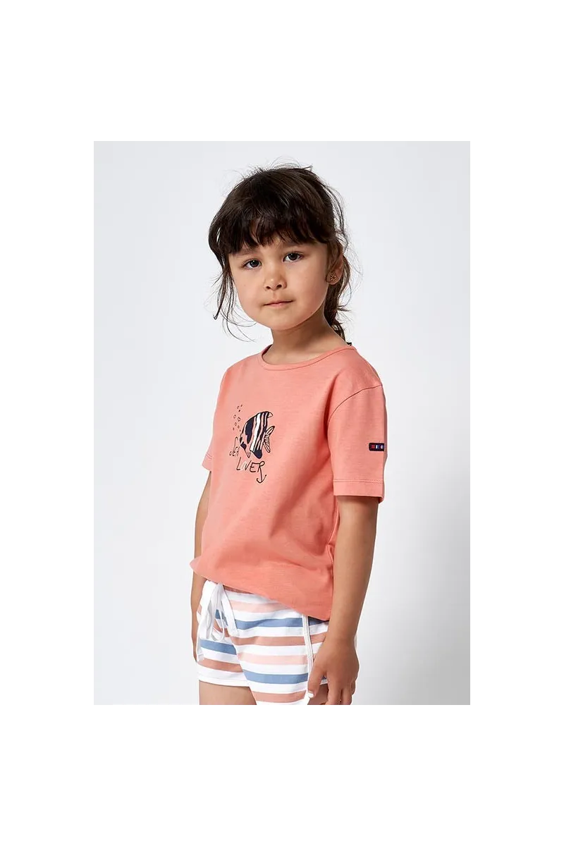 Batela Sea Lover T-shirt N2036 terra cotta