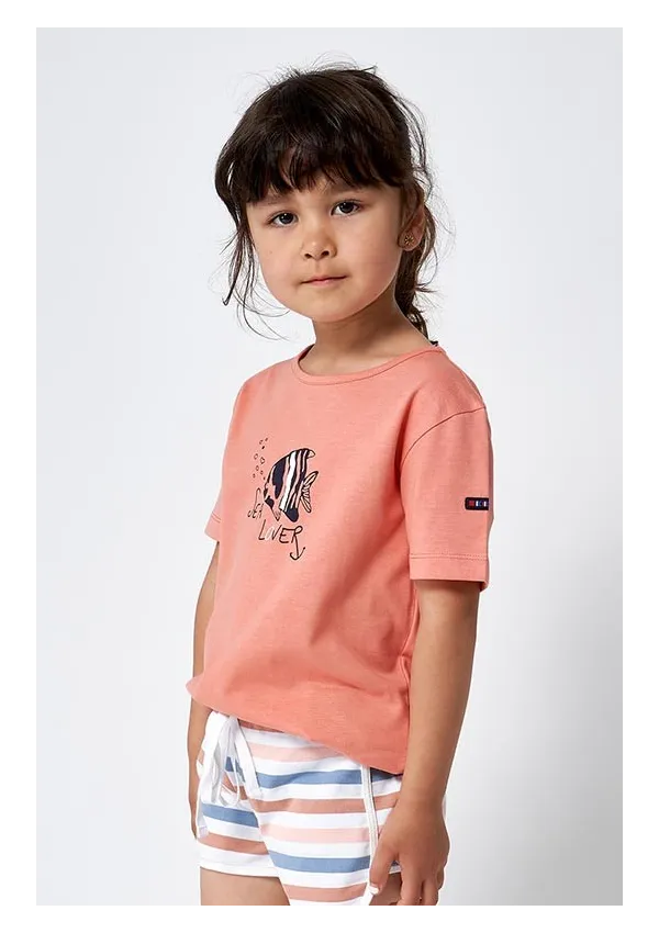 Batela Sea Lover T-shirt N2036 terra cotta
