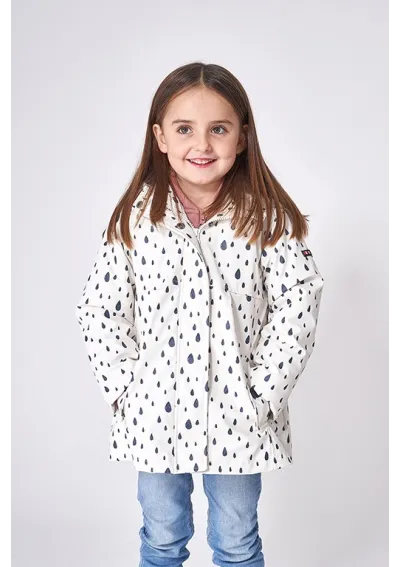Batela drops winter raincoat for girl C3138 drop