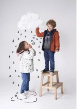 Batela drops winter raincoat for girl C3138 drop 3