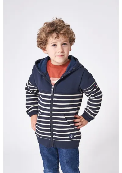 Striped Batela winter jacket for boy N2798