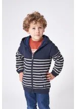 Striped Batela winter jacket for boy N2798