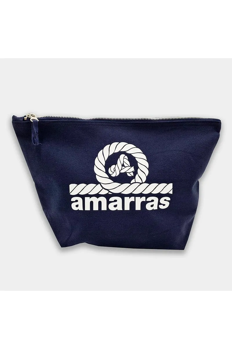 5 Liters Amarras canvas toiletry bag with white logo 2