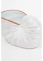 Macetero nautilus blanco de cerámica d7524 Batela 4