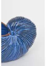 Macetero nautilus azul marino de cerámica d7525 batela 3