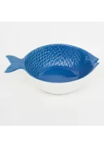 Ceramic fish bowl available in various colors d7417 batela 4