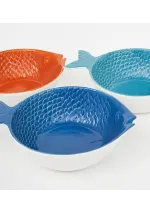 Bowl pez de cerámica disponible en varios colores d7417 batela