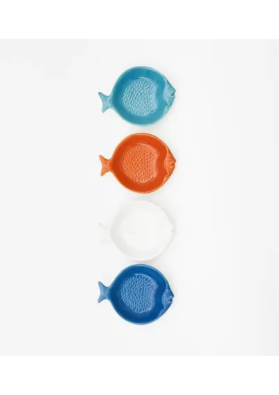 Bowl pez de cerámica pequeño disponible en varios colores d7418 batela