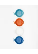 Bowl pez de cerámica pequeño disponible en varios colores d7418 batela