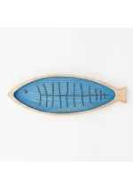 Fish wooden tray with fishbone d2320 by batela 2