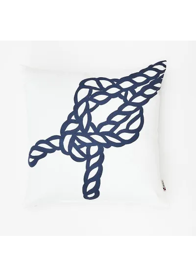 Blue nautical knot cushion d6219 by batela