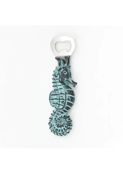 Seahorse metal bottle opener d0601 by batela